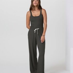 Women's Dark Gray Jumpsuit